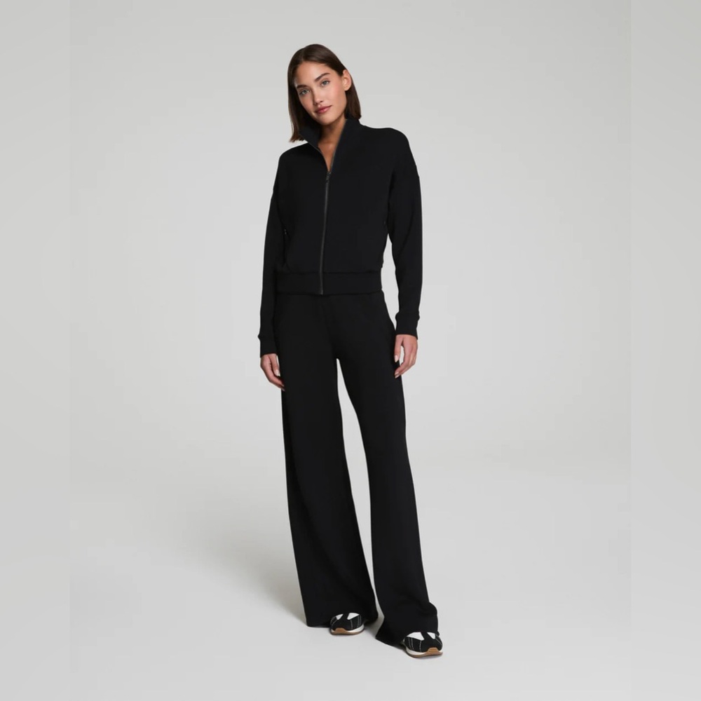 Spanx wide leg track pant
